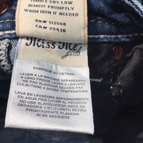 Miss Me Girls Capri Size 7 Very Nice - Picture 10 of 10